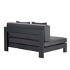 Design Warehouse - 128298 - Amalfi Aluminium Outdoor Centre Sectional  - Charcoal