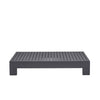 Design Warehouse - 128300 - Amalfi Aluminium Outdoor Coffee Table  - Charcoal