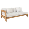 Picture of Amalfi Teak Right-Arm Outdoor Sectional End Piece