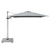 Design Warehouse Antego 3 m Square Cantilever Umbrella Grey 127147