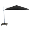 Design Warehouse - 126280 - Antigua 3.5 m Round Cantilever Umbrella  - Black cc