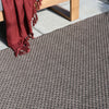 Design Warehouse Basketweave Outdoor Floor Rug Pewter 127919 127165