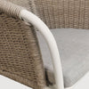 Design Warehouse - 127079 - Becki Wicker Dining Chair (Stonewash)  - Stonewash