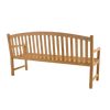 Design Warehouse - Bowback 3-Seater Teak Outdoor Bench 42030821474603- cc