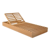 Design Warehouse - Kuba Teak Sun Lounger 42147080831275- cc