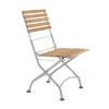 Design Warehouse - Cafe Teak Folding Dining Side Chair 42031509307691- cc
