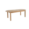 Design Warehouse - Capri Oval Teak Double Extension Table 42210580660523- cc