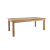 Design Warehouse - Capri Rectangle Teak Double Extension Outdoor Dining Table 42210596225323- cc
