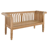 Design Warehouse - Cleopatra Teak Outdoor Bench 42030903492907- cc