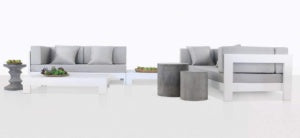 amalfi aluminium deep seating collection