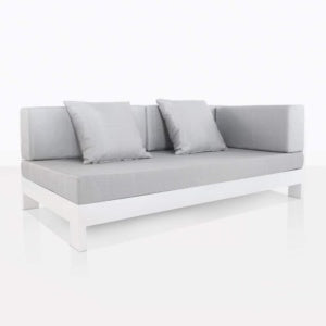 bach furniture - White aluminium daybed