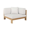 Design Warehouse - Amalfi Teak Outdoor Sectional Corner-(Left) 42041884279083- cc