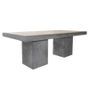 Design Warehouse - Blok Rectangle Concrete Dining Table 42210458337579- cc