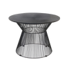 Design Warehouse - 126332 - Deco Round Side Table  - Black Sand cc