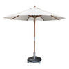 Design Warehouse Dixon Agora Round Market Umbrella Canvas 128359