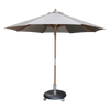 Design Warehouse Dixon Sunbrella Round Market Umbrella Grey 127624 126353 126350 126355