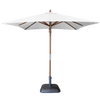 Design Warehouse - 126357 - Dixon Market Olefin Square Umbrella  - 2.5m - White cc