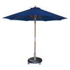 Design Warehouse Dixon Sunbrella Round Market Umbrella Dark Blue 126304 126311 126305 126308