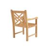 Design Warehouse - Elizabeth Teak Arm Chair 42042133872939- cc
