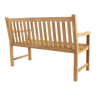 Design Warehouse - Garden Teak Outdoor Bench 2-Seater 42030908539179- cc