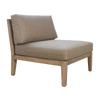 Design Warehouse - Gazzoni Reclaimed Teak Sectional Centre Chair 42146900181291- cc