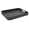 Design Warehouse - 127179 - Happy Hour Rectangular Serving Tray  - Charcoal cc