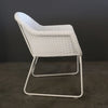 Design Warehouse - 126503 - Harbour Wicker Dining Chair  - White