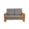 Design Warehouse - Havana Teak Outdoor Loveseat 42146949529899- cc