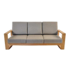 Design Warehouse - Havana Teak Outdoor Sofa 42146953036075- cc