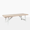 Picture of Hobson Reclaimed Teak Dining Table - Stonewhite - 240 cm