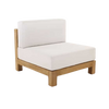 Design Warehouse - Ibiza Teak Sectional Centre Chair 42146983903531- cc