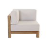 Design Warehouse - Ibiza Teak Sectional Corner Chair 42146985673003- cc