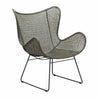 Picture of Lilly Outdoor Wing Lounge Chair - Moss Graphite