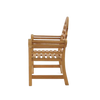 Design Warehouse - Lutyens Teak Relaxing Outdoor Chair 42147144565035- cc