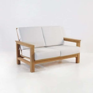 Outdoor Wood Furniture NZ - monterey teak loveseat