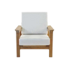 Design Warehouse - Monterey Teak Outdoor Club Chair 42147236217131- cc