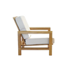 Design Warehouse - Monterey Teak Outdoor Club Chair 42147236675883- cc