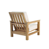 Design Warehouse - Monterey Teak Outdoor Club Chair 42147237200171- cc