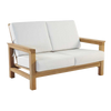 Design Warehouse - Monterey Teak Outdoor Loveseat 42147238412587- cc