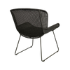 Design Warehouse - 127021 - Nairobi Pure Wicker Relaxing Chair  - Black cc