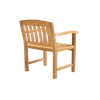 Design Warehouse - Newport Teak Arm Chair 42147295265067- cc
