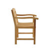 Design Warehouse - Newport Teak Arm Chair 42147295199531- cc