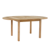 Design Warehouse - Nova Round Teak Extension Table 120cm > 170cm 42147304079659- cc