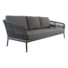 Design Warehouse - 126790 - Oasis Outdoor Sofa  - Blend Coal cc