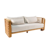 Design Warehouse - Ocean Teak Outdoor Sofa 42147312828715- cc