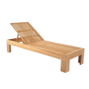 Design Warehouse - Palm Teak Sun Lounger 42147330523435- cc