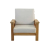 Design Warehouse - Raffles Teak Outdoor Club Chair 42147384852779- cc