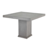 Picture of Raw Concrete Square Pedestal Dining Table