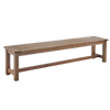 Design Warehouse - Rustic 4 Legged Reclaimed Outdoor Teak Bench 42222008205611- cc