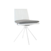 Design Warehouse - Sammie Outdoor Swivel Dining Chair 42031804711211- cc